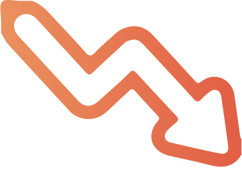 Reduced facility cost icon